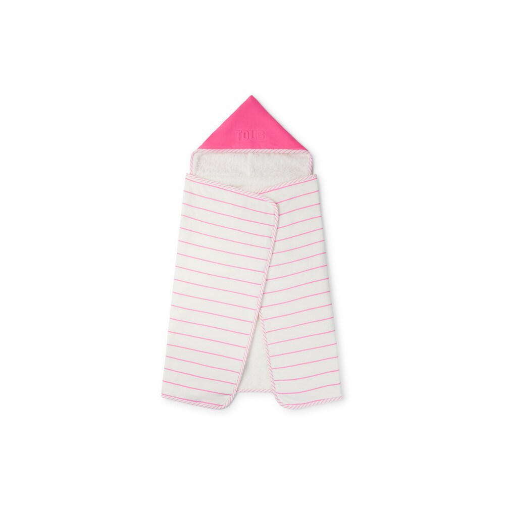 Capa de ba&ntilde;o de beb&eacute; Vibrant rosa