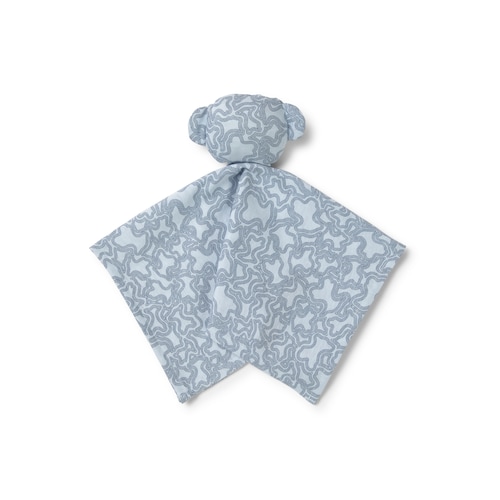 Baby comforter in KaosP sky blue