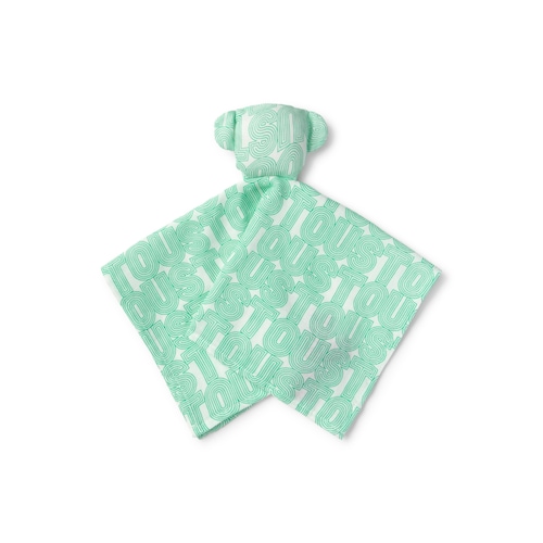 Doudou de beb&eacute; Vibrant verde
