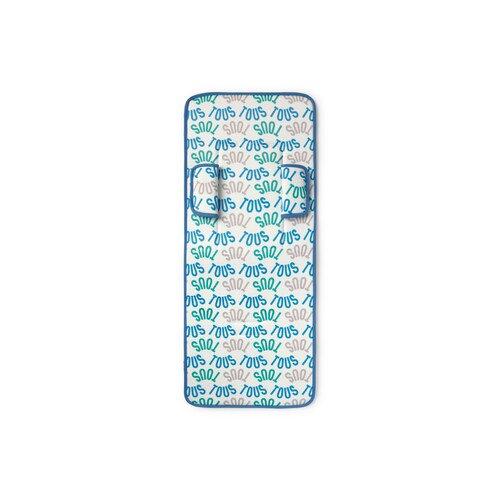 Padded pushchair mat in Seat blue image number 0