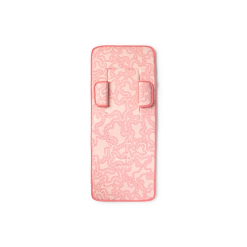 Padded pushchair mat in Seat pink