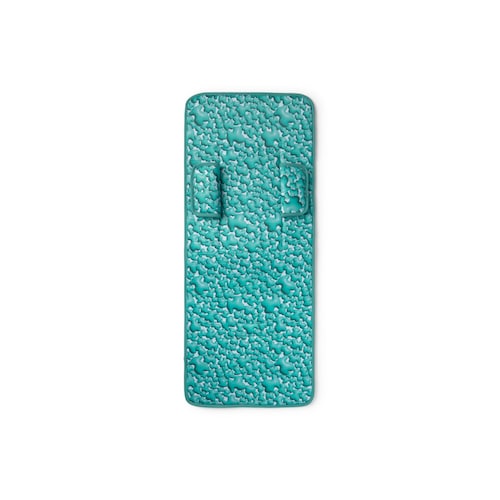 Padded pushchair mat in Seat green
