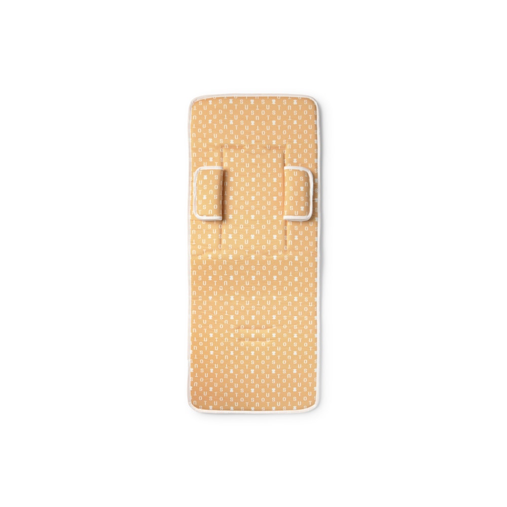 Padded pushchair mat in Seat yellow