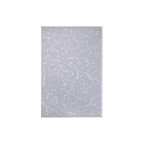 Reversible baby blanket in Nilo grey