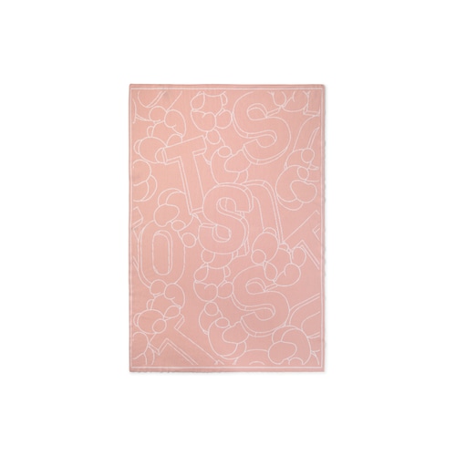 Reversible baby blanket in Nilo pink