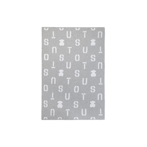 Reversible baby blanket in Nilo grey image number 0