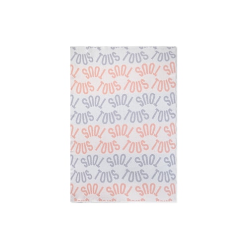 Reversible baby blanket in Nilo pink