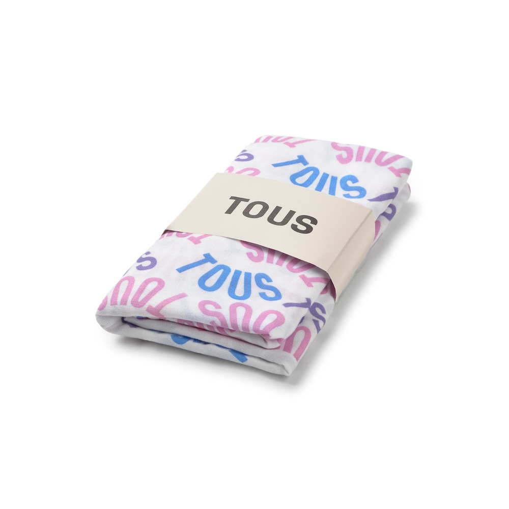 Baby muslin in Muse pink