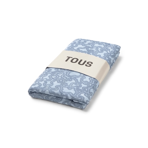 Baby muslin in Muse blue