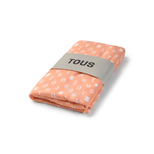 Baby muslin in Muse salmon