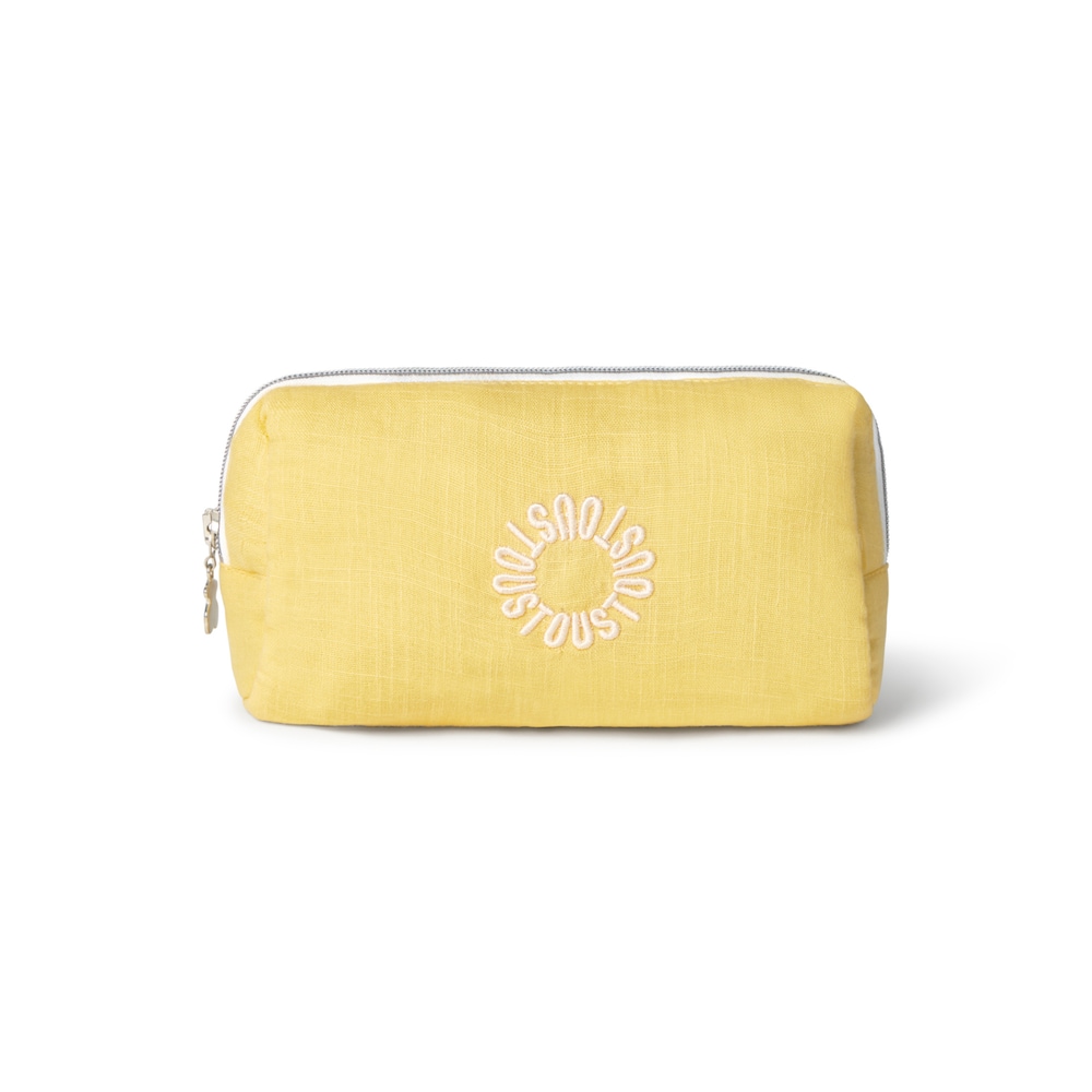 Toiletry bag in Classic yellow
