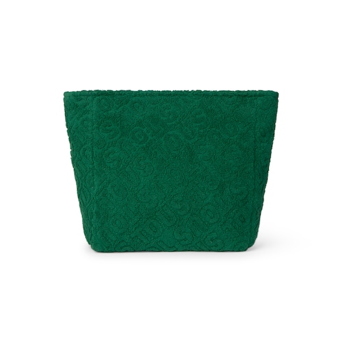 Terry cloth toiletry bag in Logo green image number 0