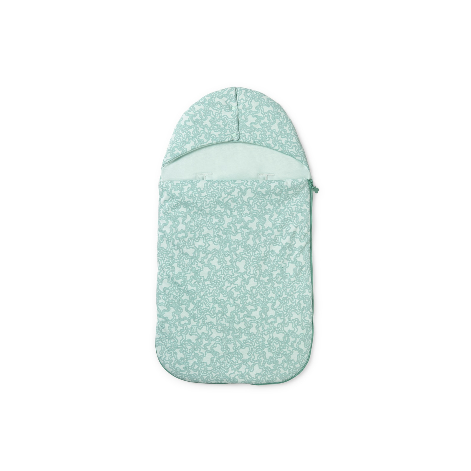 Multipurpose baby footmuff in KaosP mist