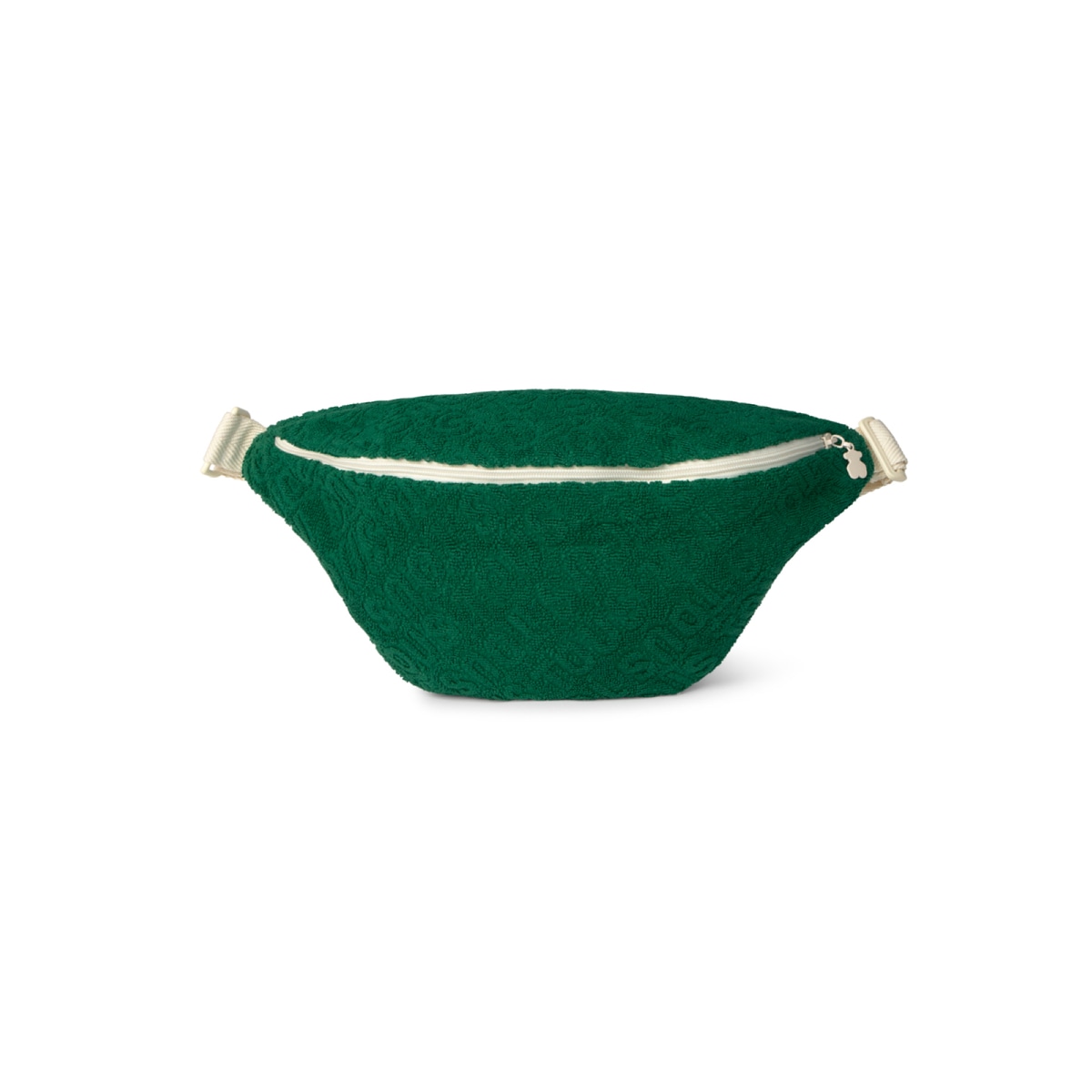 Tous - Terry Cloth Bumbag In Logo Green -