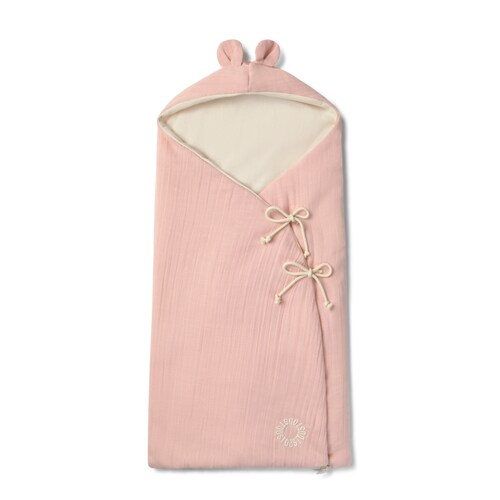 Multipurpose footmuff for crib in Classic pink image number 0