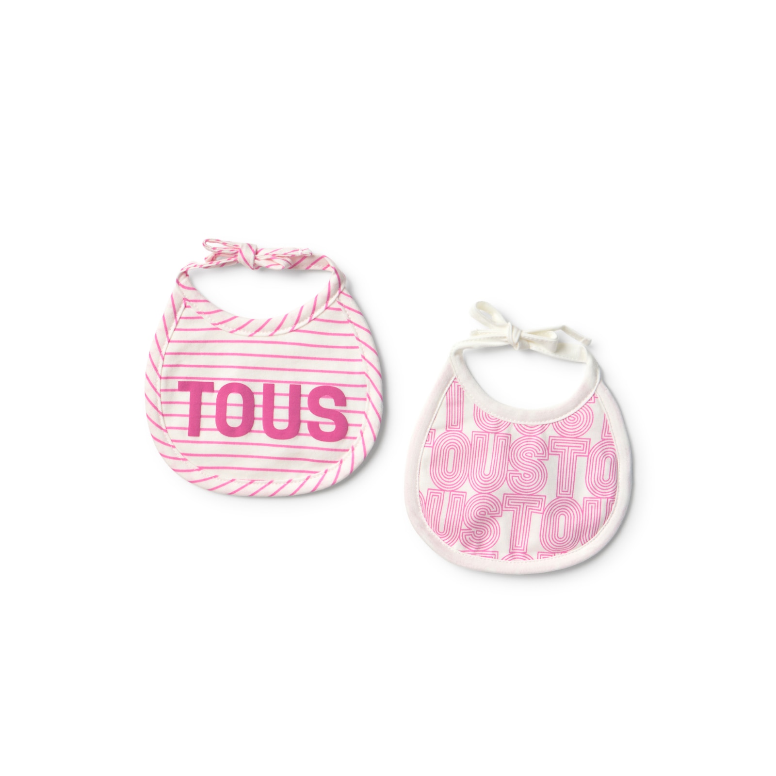 Set de baberos bebé Vibrant rosa