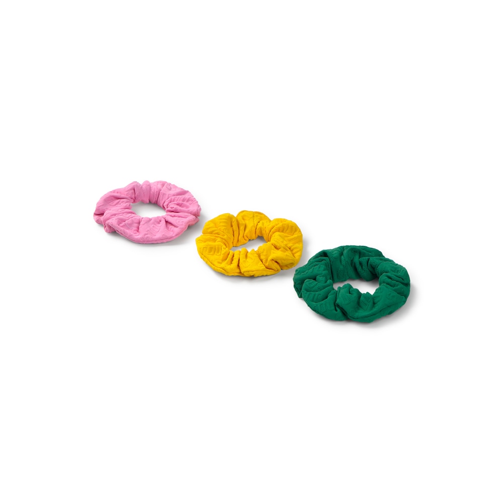 Set of 3 scrunchies in Logo multicolour