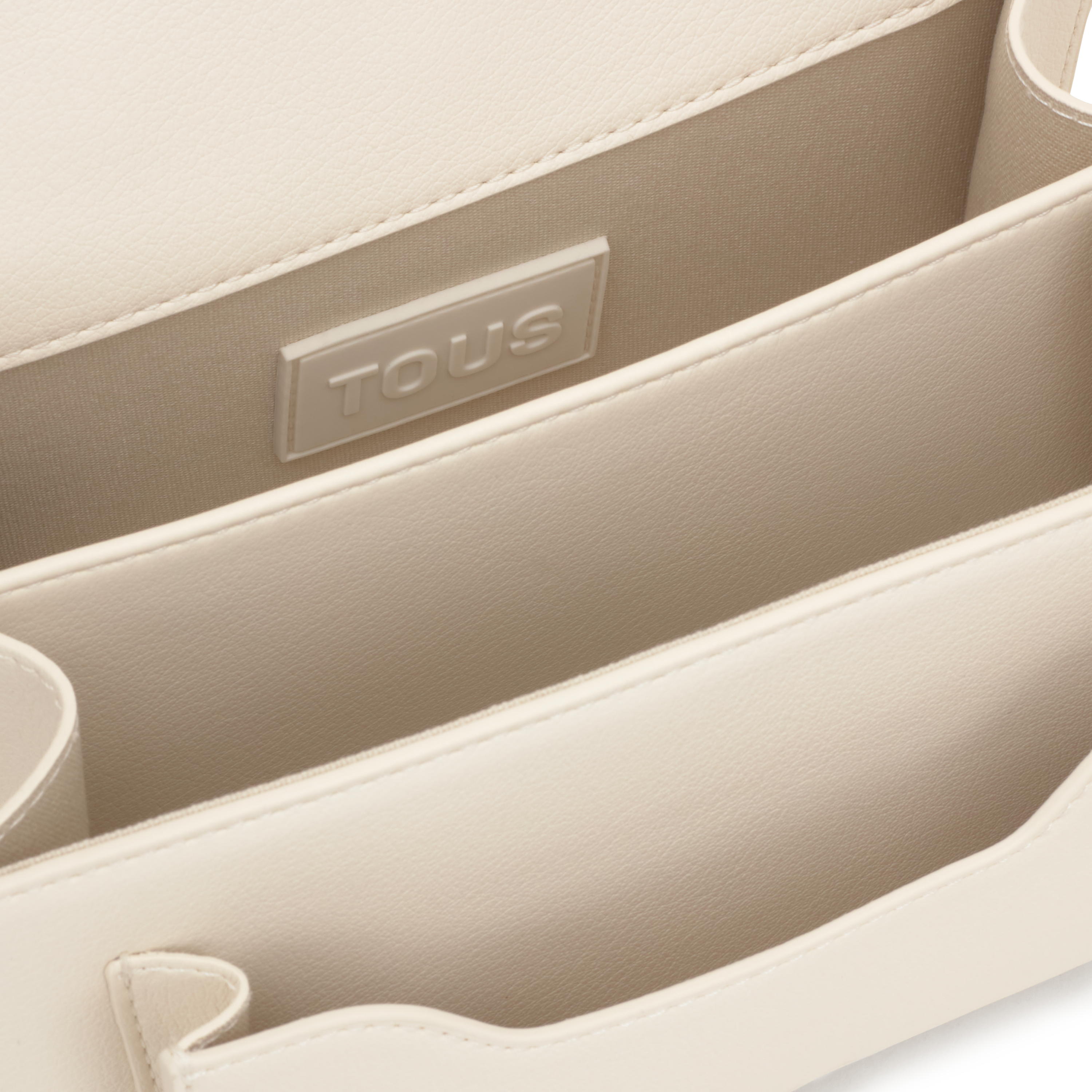 Small beige Crossbody bag Audree Daisy