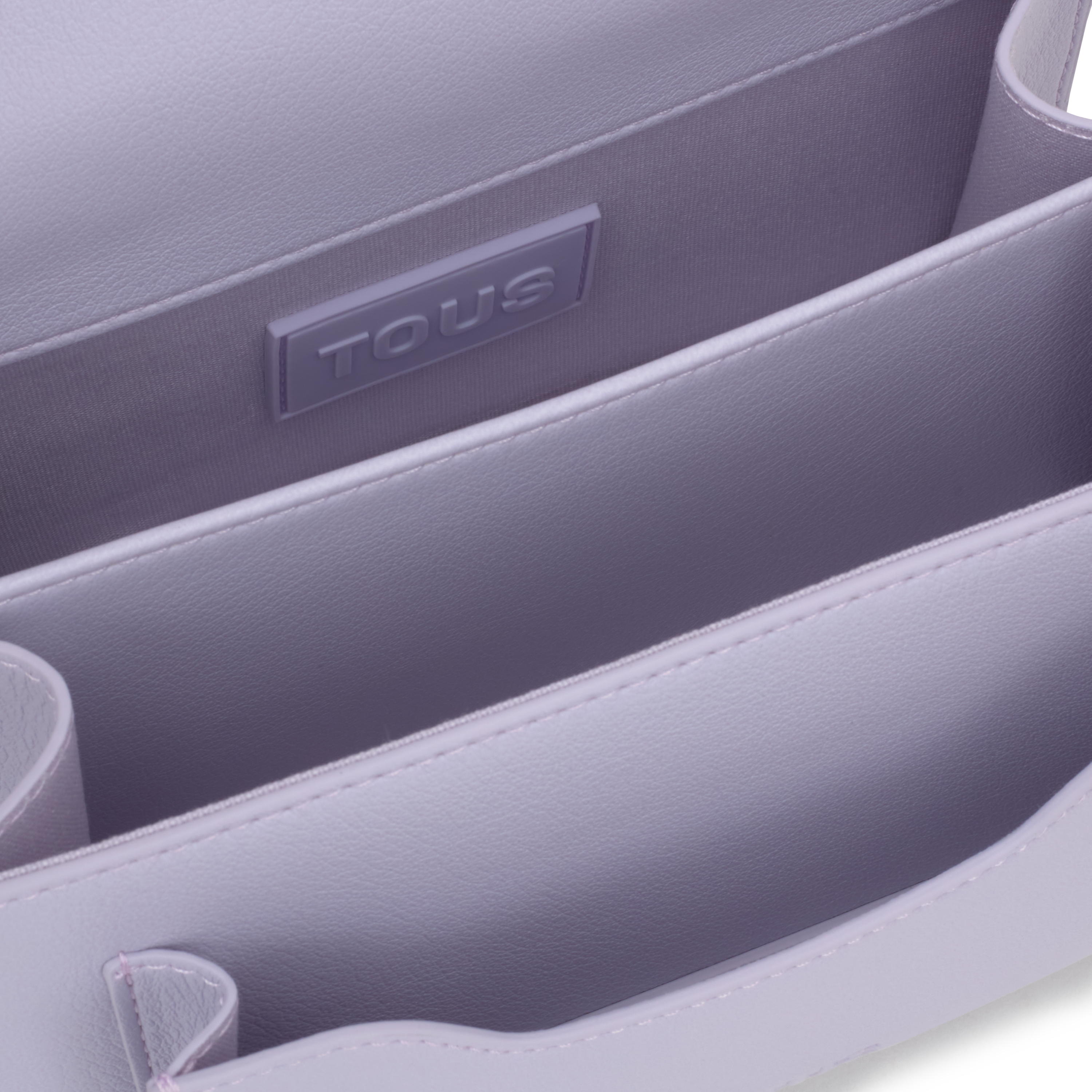 Small mauve Crossbody bag Audree Daisy