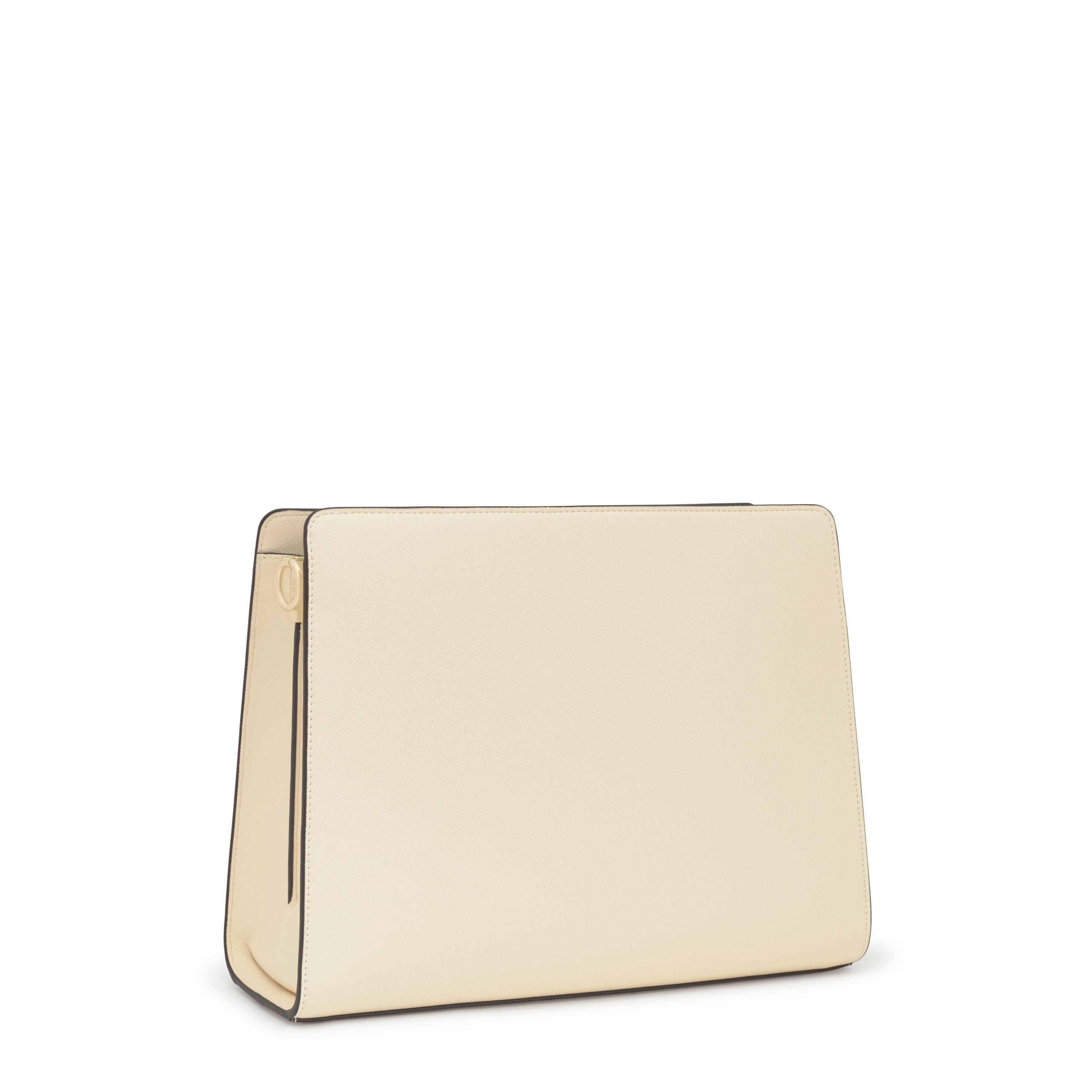 Medium beige Shopping bag Audree Saffiano