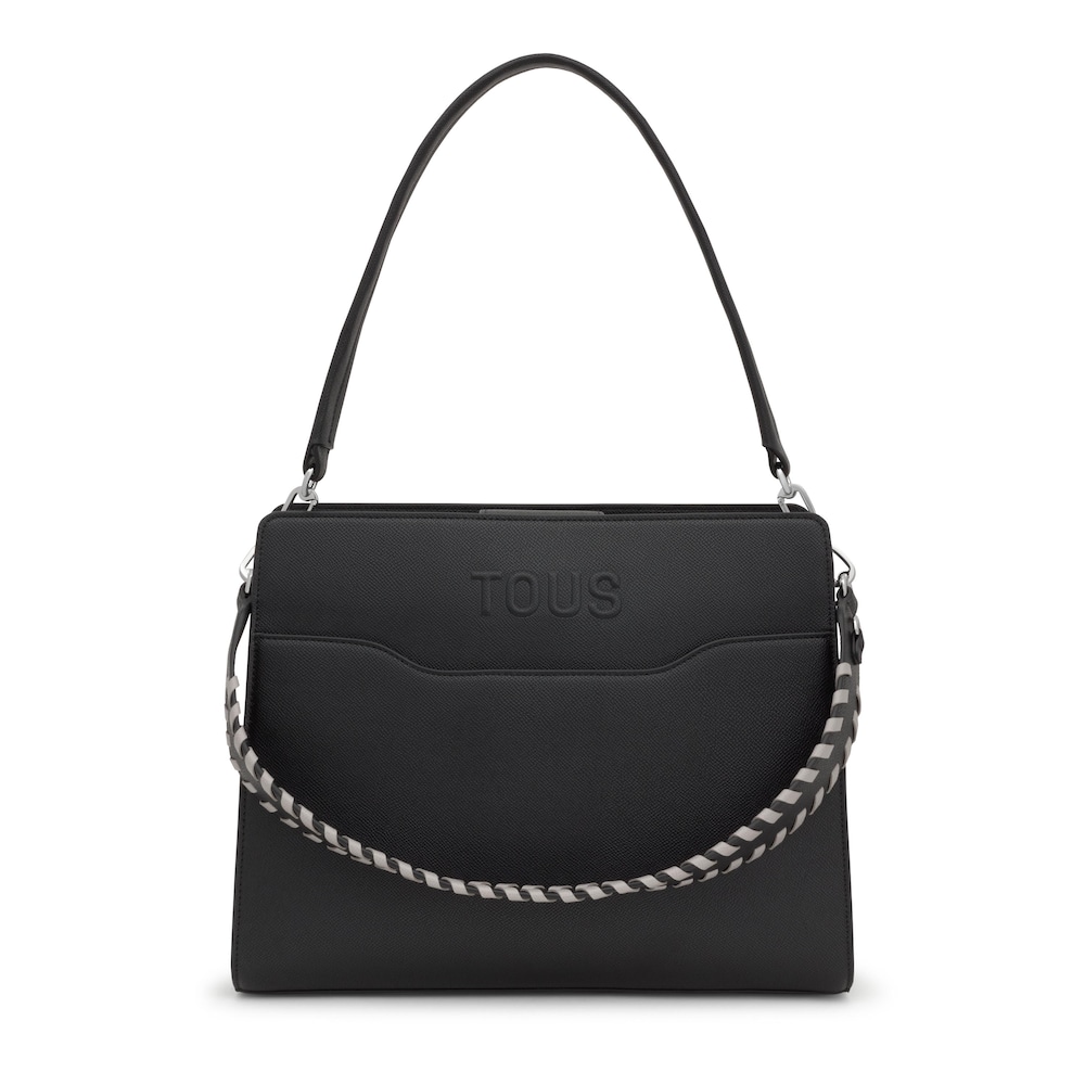 Medium black Shopping bag Audree Saffiano