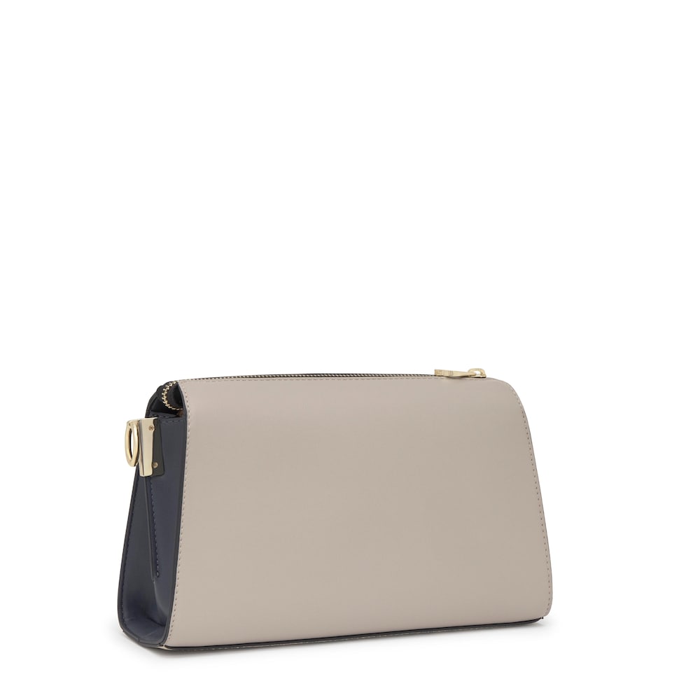 Średnia szarobrązowa Torebka przez ramię Kaos Icon