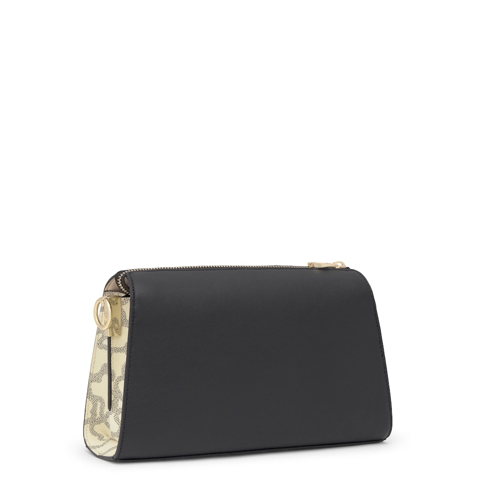 Mala de tiracolo m&eacute;dia preta Kaos Icon