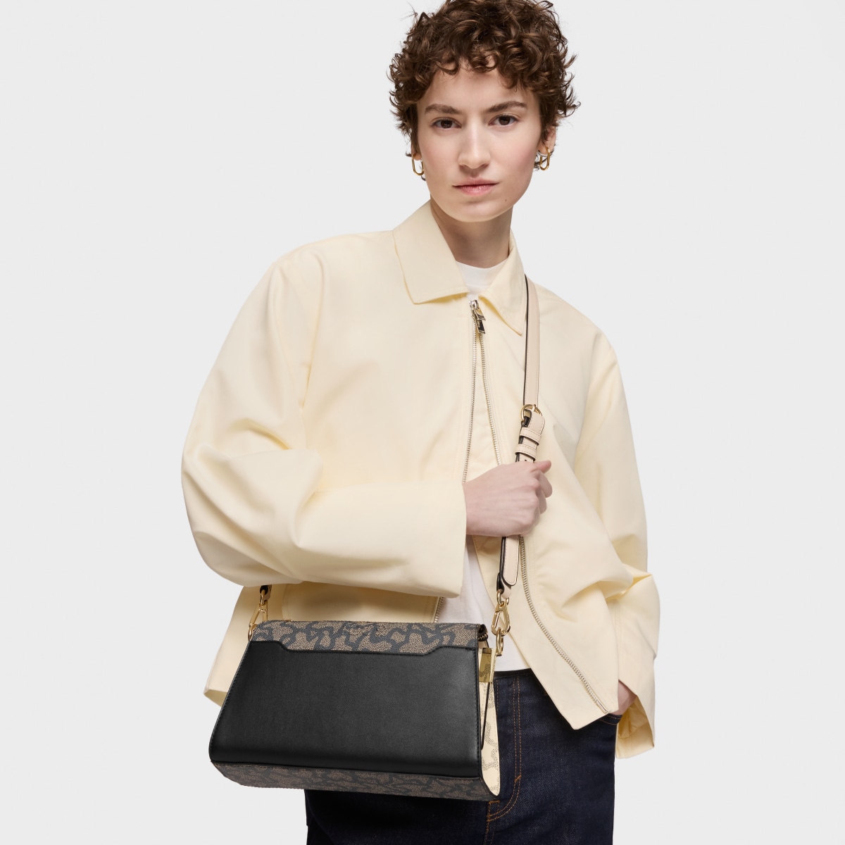 Medium black Crossbody bag Kaos Icon