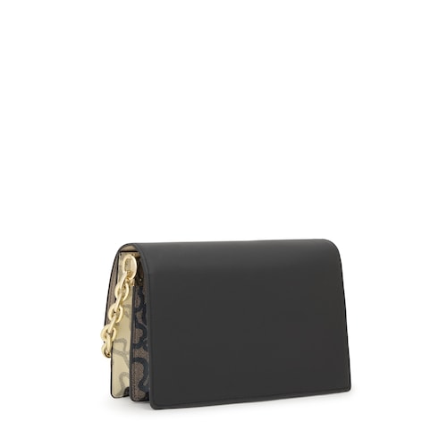 Bandolera mediana Audree negra Kaos Icon
