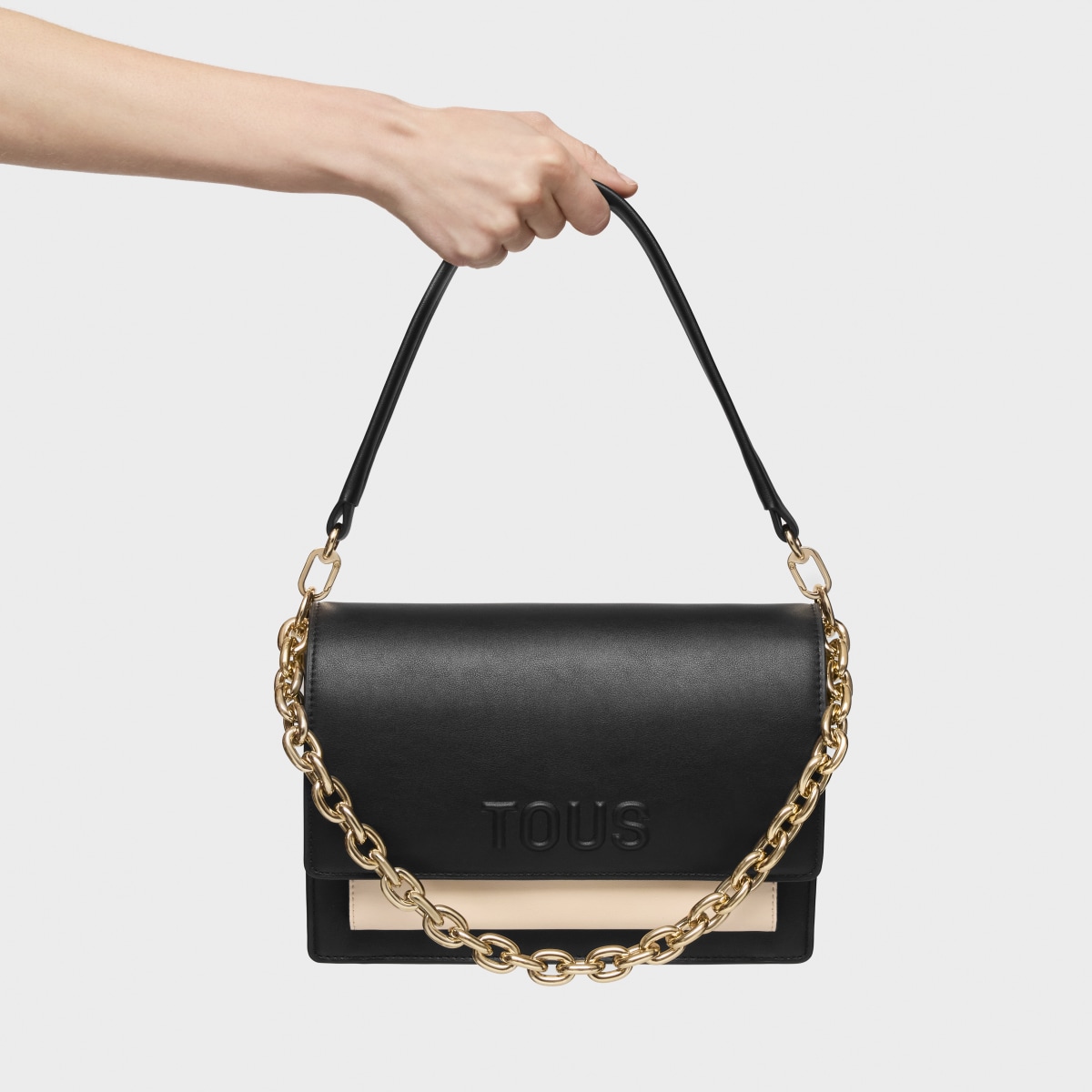 Medium black Audree Crossbody bag Kaos Icon