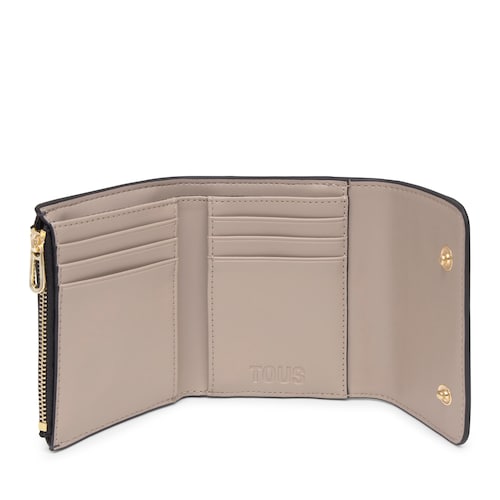 Cartera Flap gris oscuro Kaos Icon