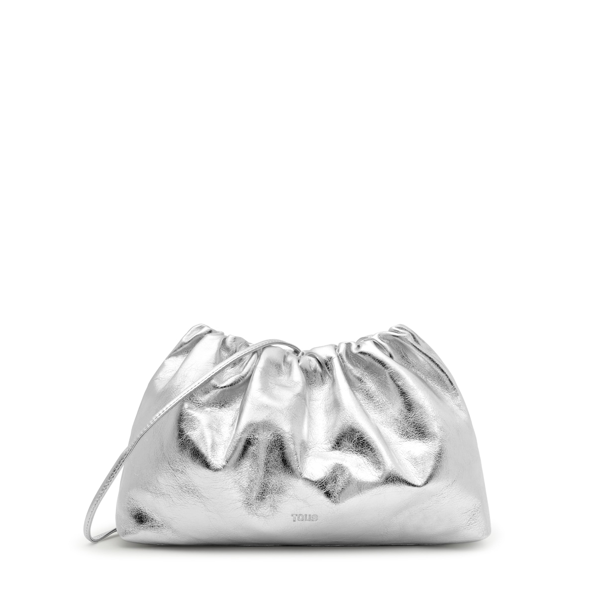 Silver-colored Crossbody clutch bag TOUS Cloud