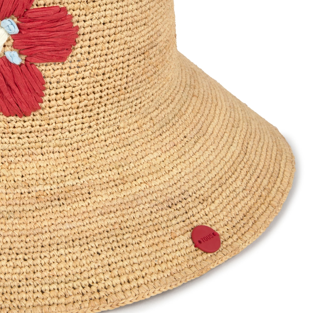 Nude-colored Cap TOUS Summer Daisies