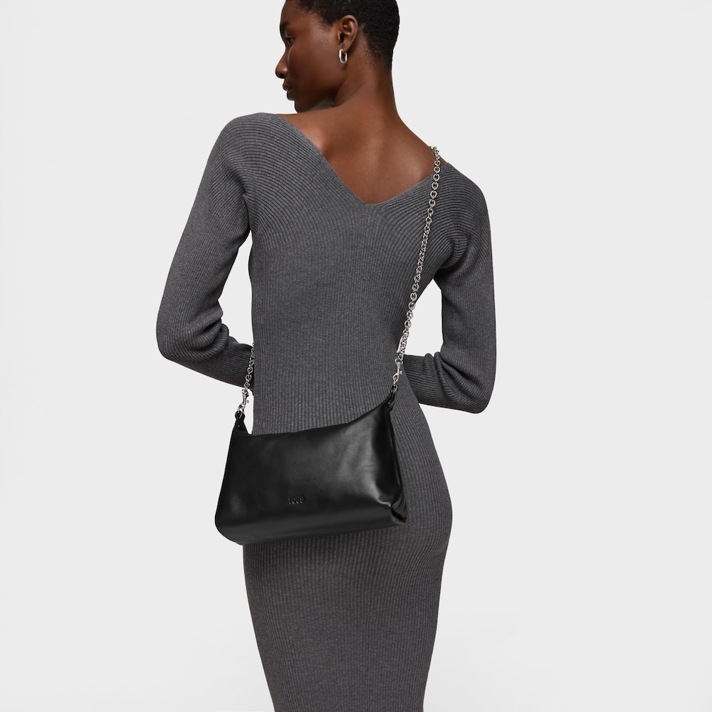 Mini borsa a tracolla nera TOUS Hold