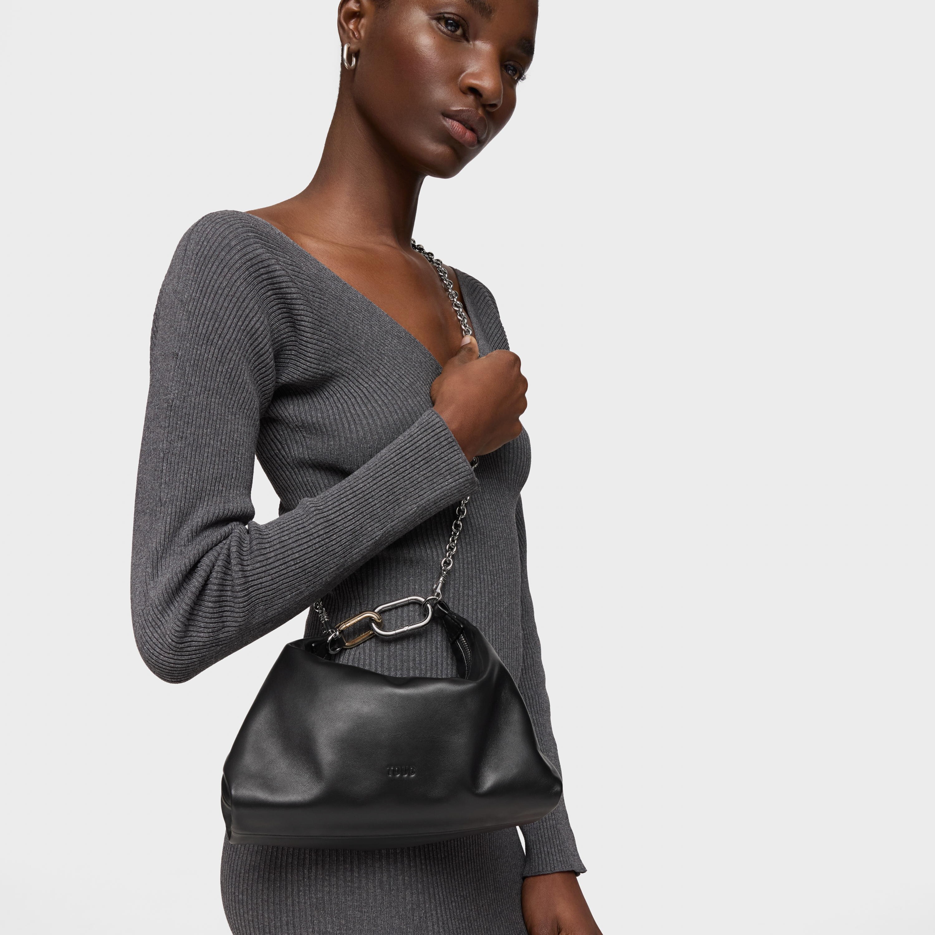 Black mini Crossbody bag TOUS Hold | TOUS
