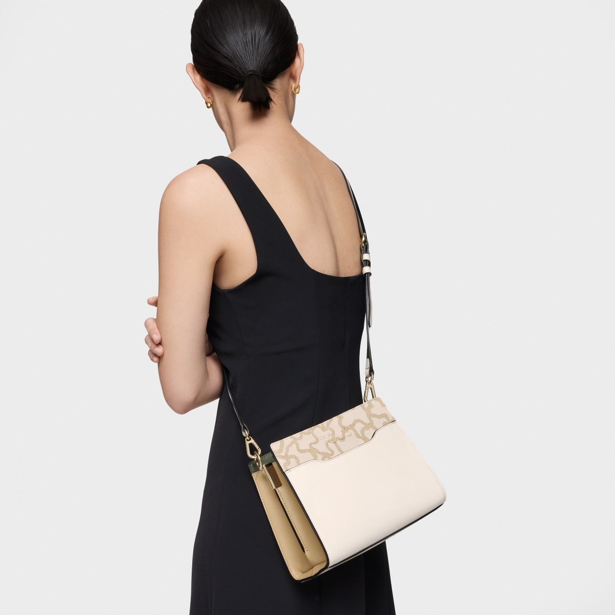Small ivory-colored Shopping bag Kaos Icon