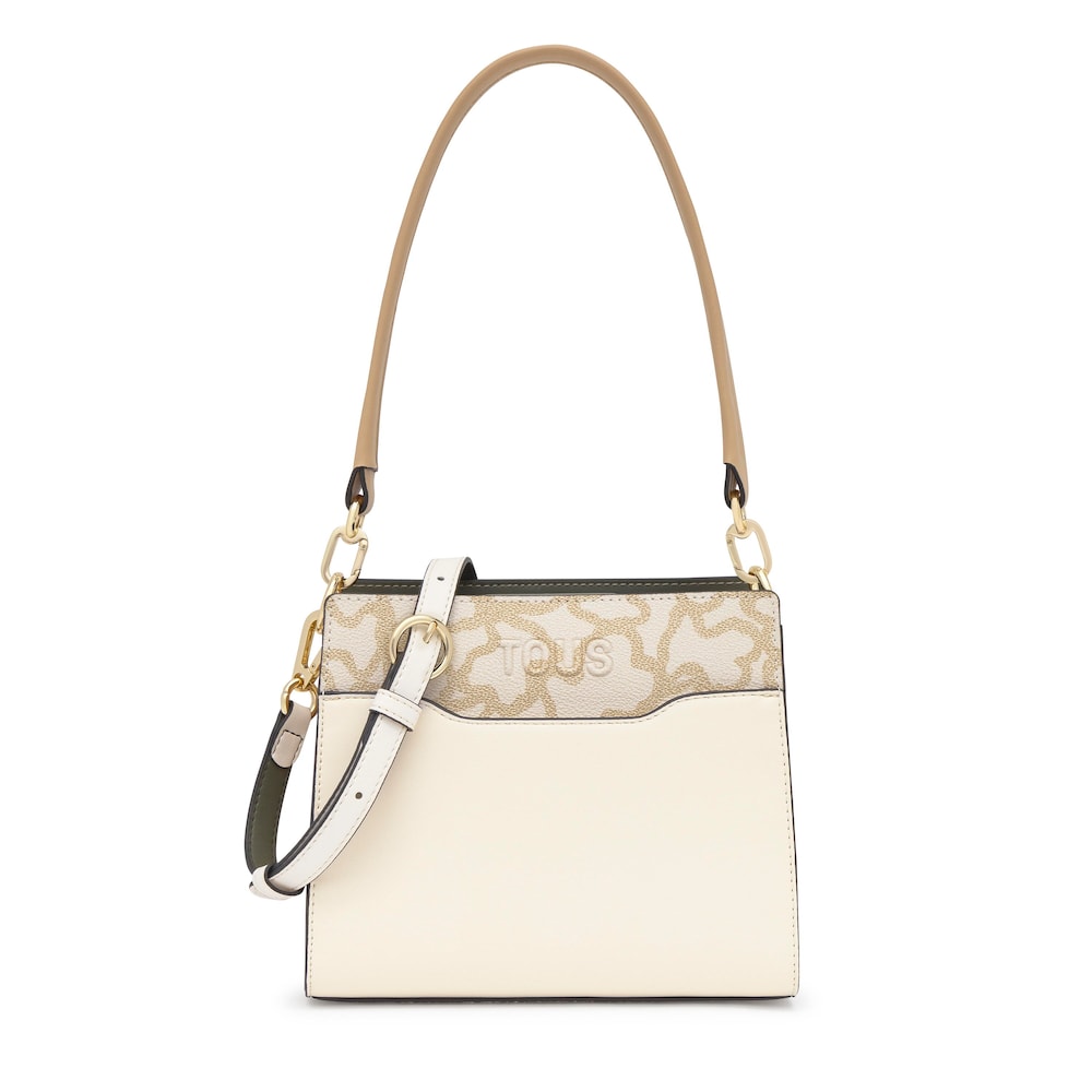 Shopper peque&ntilde;o marfil Kaos Icon