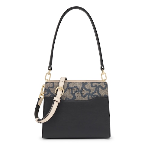 Shopper pequeño negro Kaos Icon