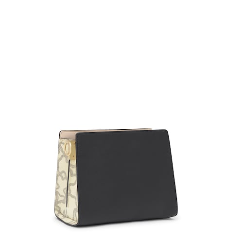 Shopper pequeño negro Kaos Icon