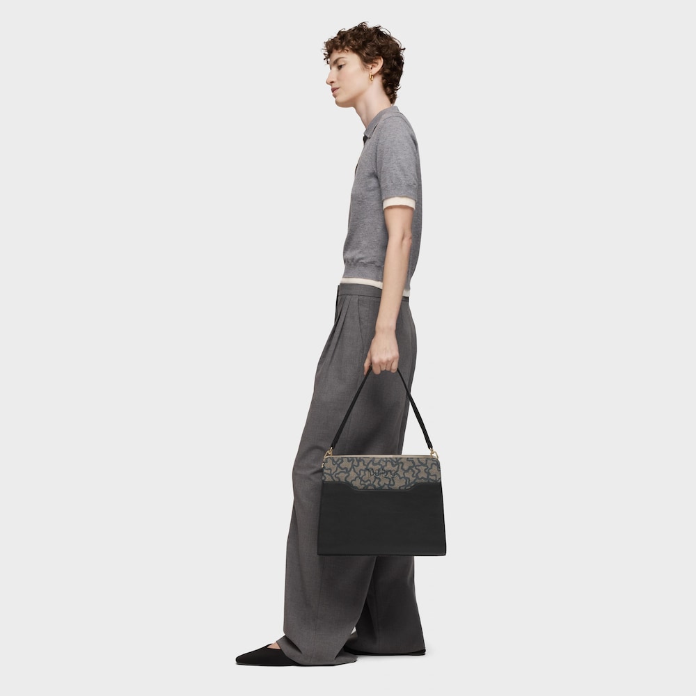 Medium black Shopping bag Kaos Icon