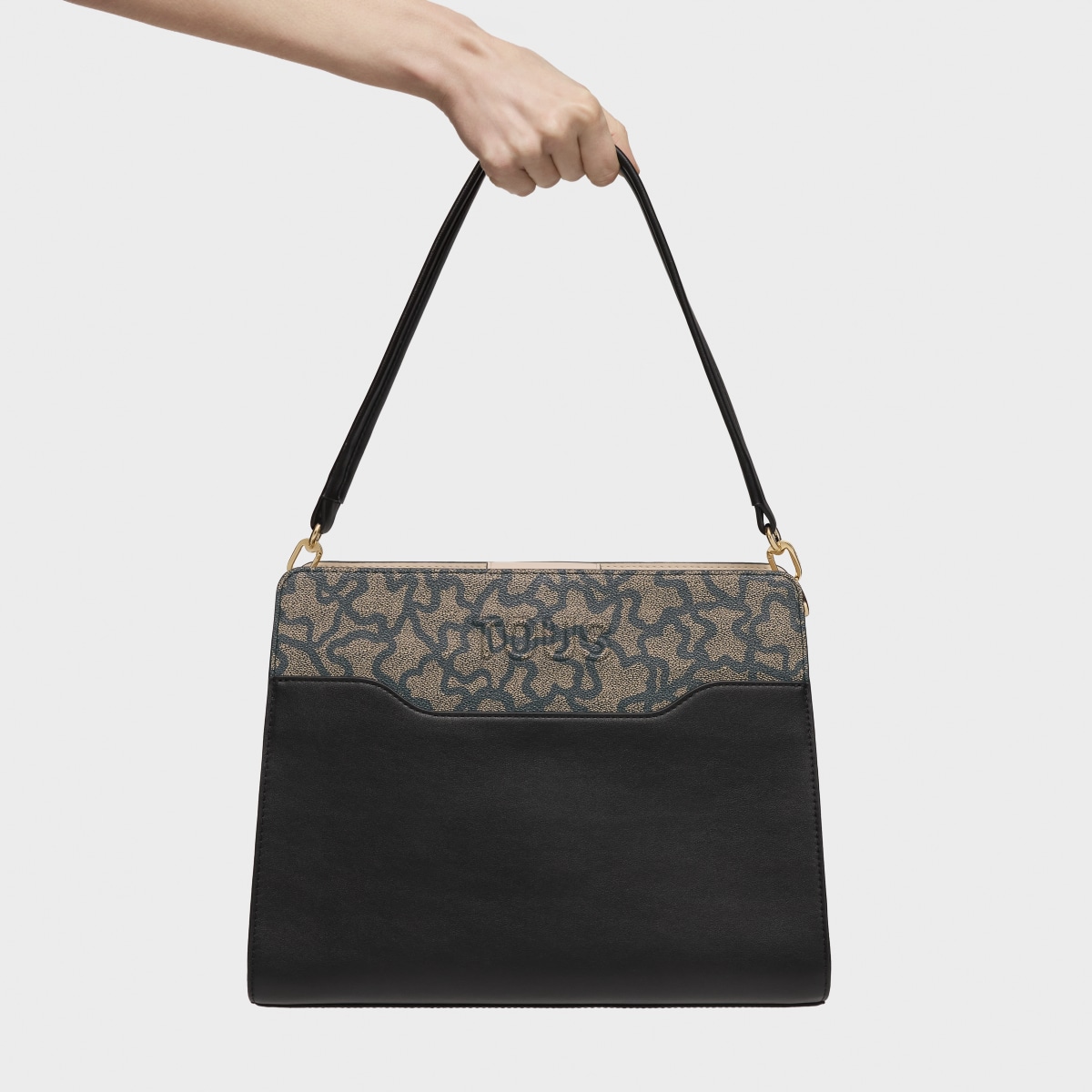 Medium black Shopping bag Kaos Icon