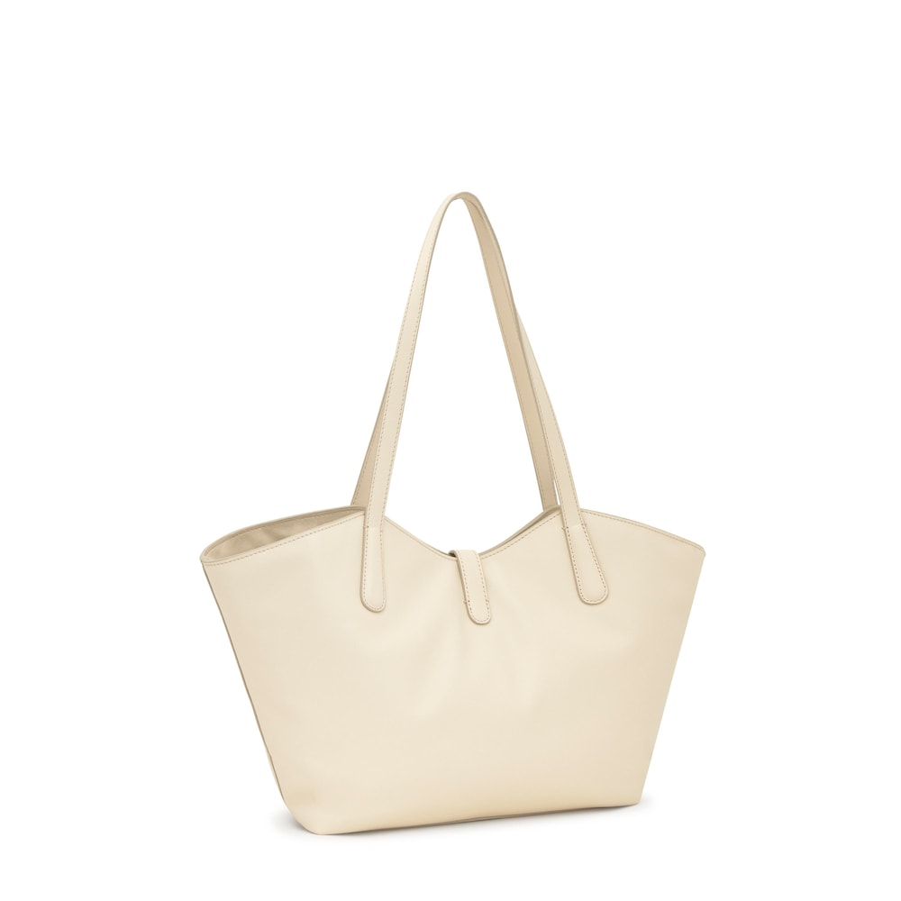Medium beige leather Tote bag TOUS MANIFESTO Medium beige leather Tote bag TOUS MANIFESTO