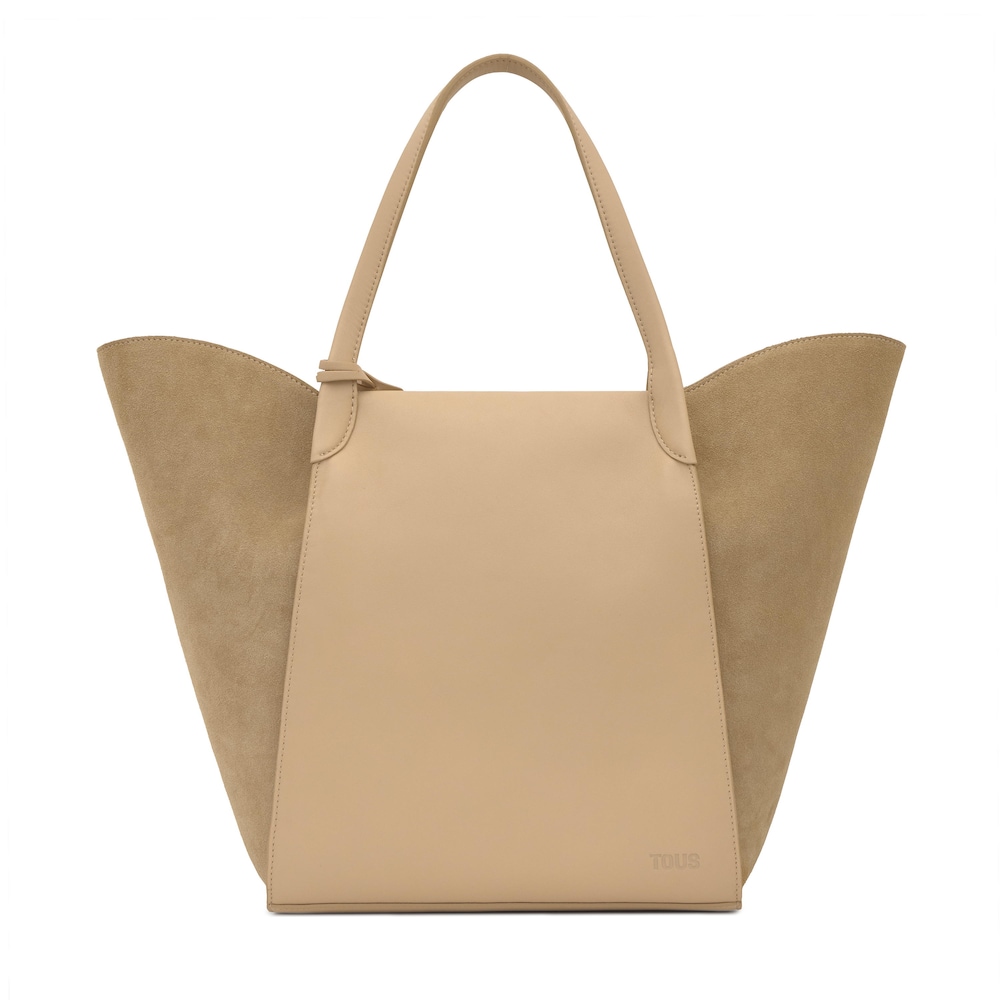 Large sand-colored Tote bag TOUS Tulip Large sand-colored Tote bag TOUS Tulip