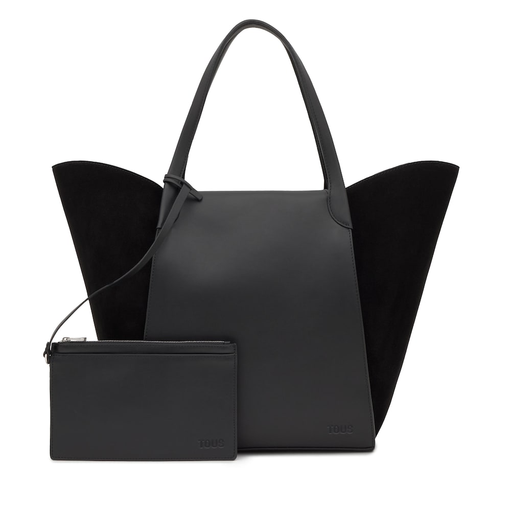 Large black Tote bag TOUS Tulip Large black Tote bag TOUS Tulip