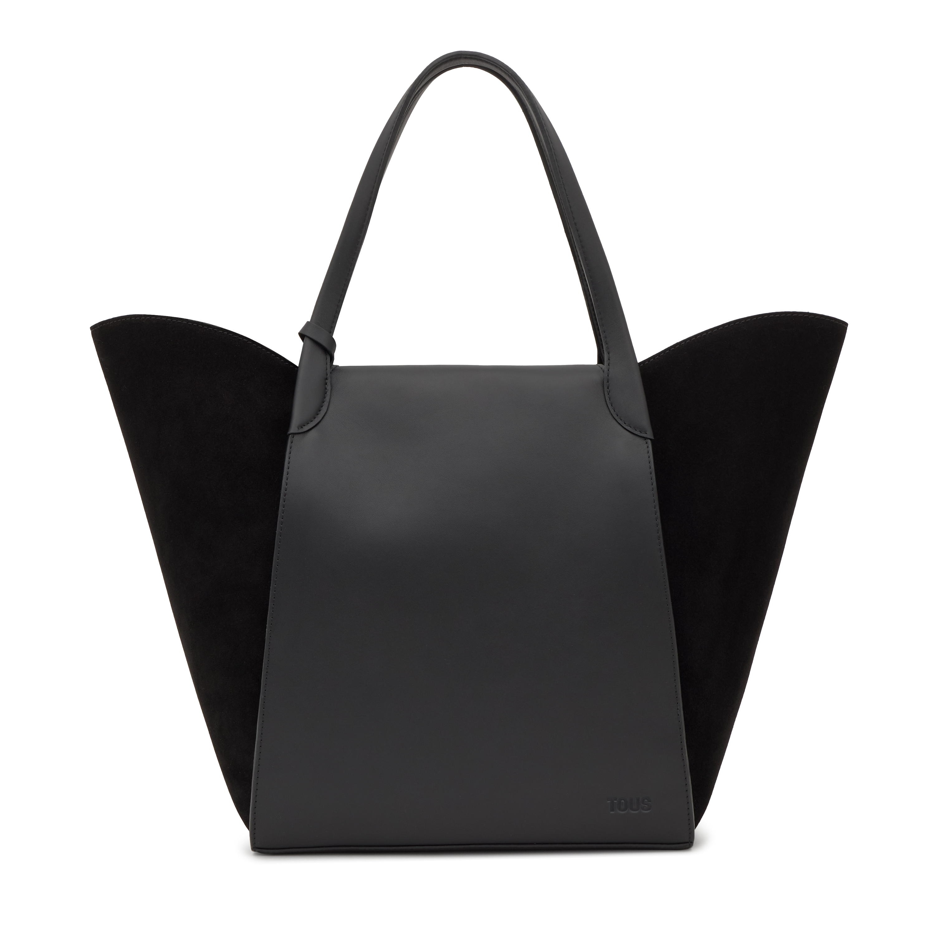 Large black Tote bag TOUS Tulip