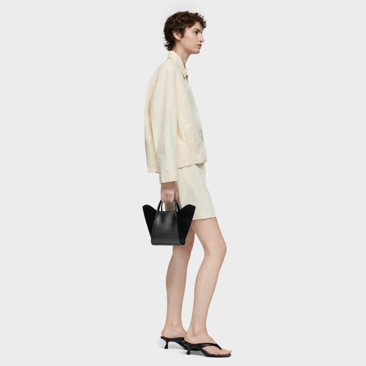 Small black Tote bag TOUS Tulip