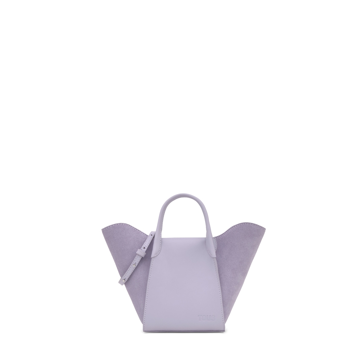Small mauve Tote bag TOUS Tulip