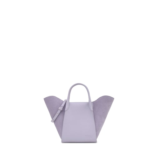 Small mauve Tote bag TOUS Tulip