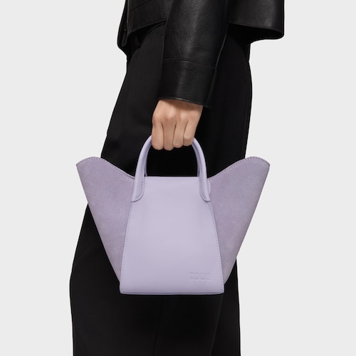 Small mauve Tote bag TOUS Tulip