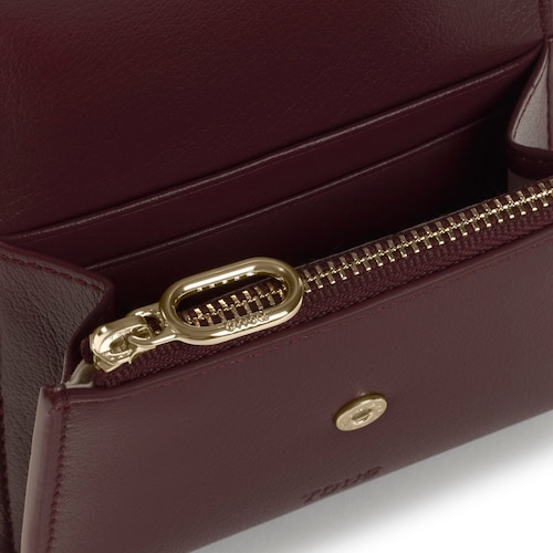 Billetera pequeña burdeos TOUS City